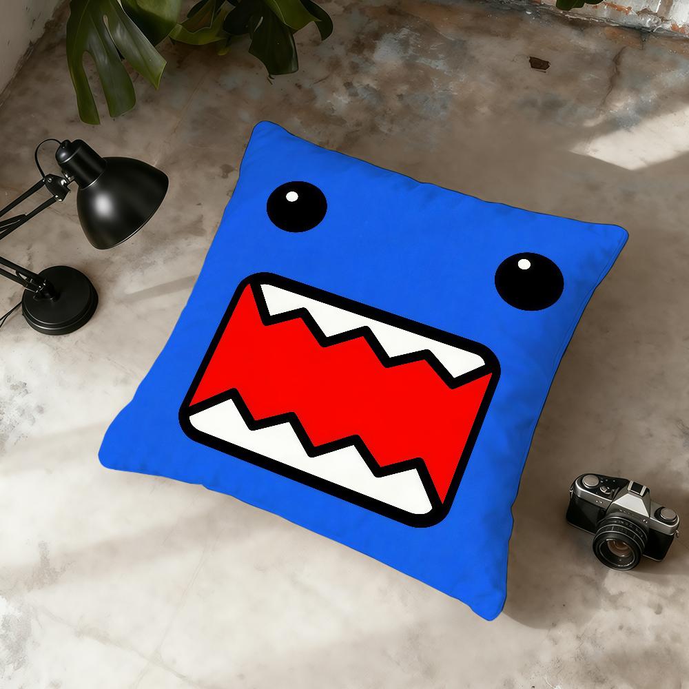 Мультяшная D-Domo kun Милая наволочка для подушки Домашний Офис Удобная Нордическая Простота Хит На молнии Наволочка для подушки 30cmx30cm