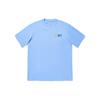 Li Ning X Pablo Ientile Drop Shoulder Sleeve T Shirt Unisex Bright Sky Blue AHSU217-5