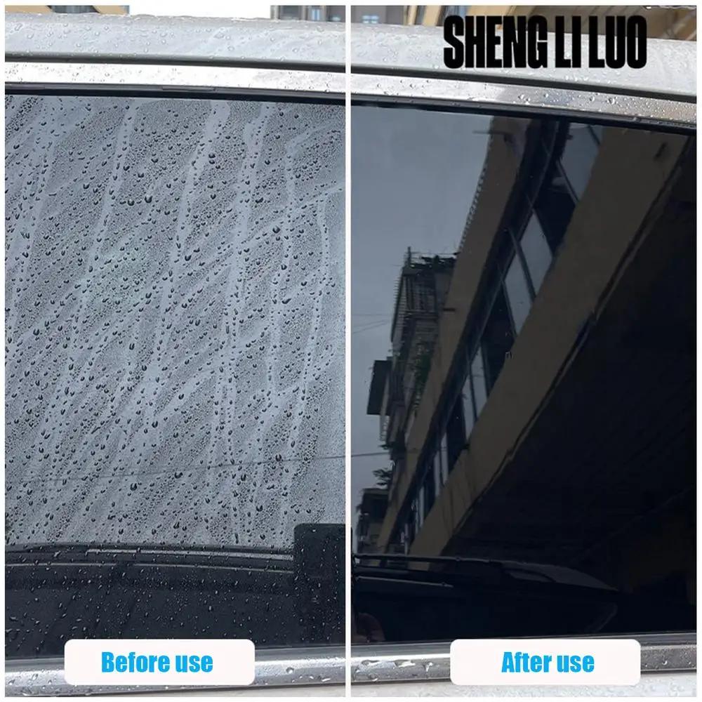 150ML Upgraded cerium oxide glass polish removes water spots light scratches & grease film—streak-free finish no marks left.