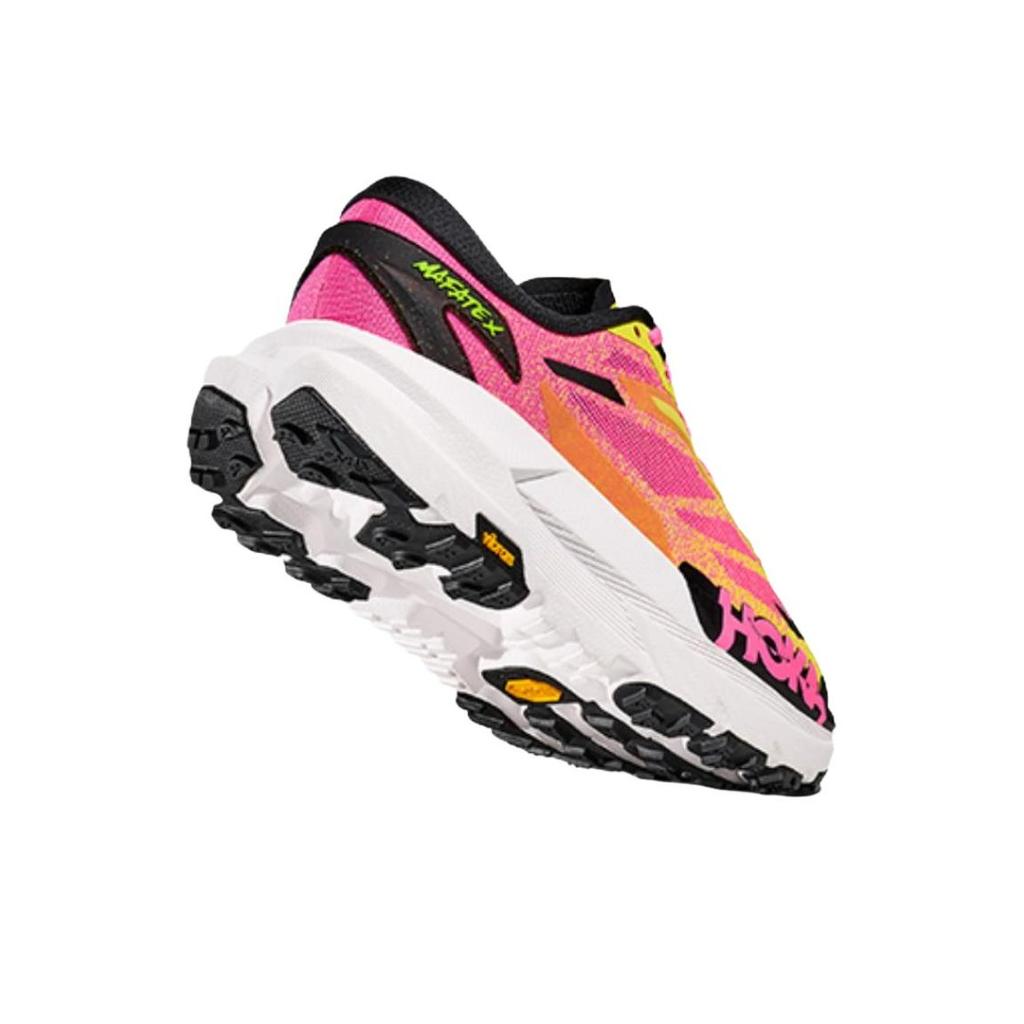 Hoka One One Mafate X Fashion Comfortable Sports Breathable Lightweight Running Shoes Men sneaker Pink Yellow 1161990-NNH