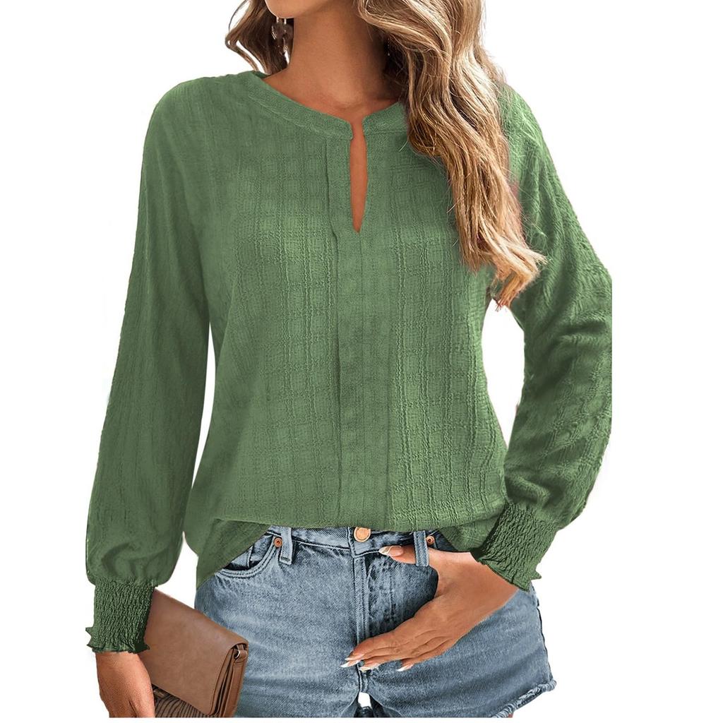 Topuri Pentru Femei Dressy Casual Cămăși cu mânecă lungă Tricouri Top