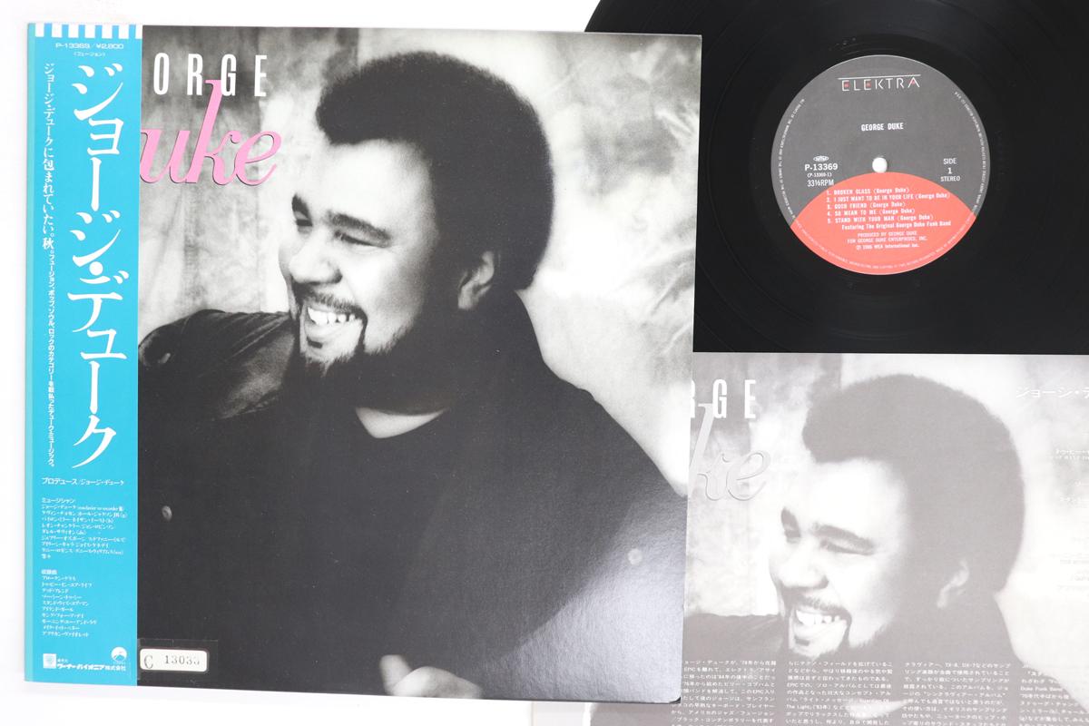 Виниловая пластинка GEORGE DUKE  George Duke P13369 ELEKTRA 1986 Япония Obi Джаз Б/у