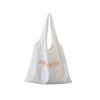 New Niche Letter Printed Shoulder Bag Large Capacity Design Versatile Cloth Bag Women's Canvas Bag Shopping Bag