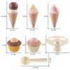 Cake Spinning Toys Thanksgiving, Halloween, Christmas Birthday Gifts 8-Piece Children'S Diy Toys Ice Cream
