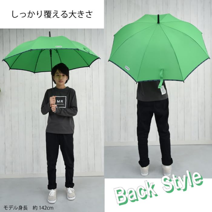 OUTDOOR PRODUCTS Kids Umbrella Long Umbrella Brand Children Boys Girls School Commuting Boys Girls Simple Stylish One Touch Jump Umbrella Glass Fiber