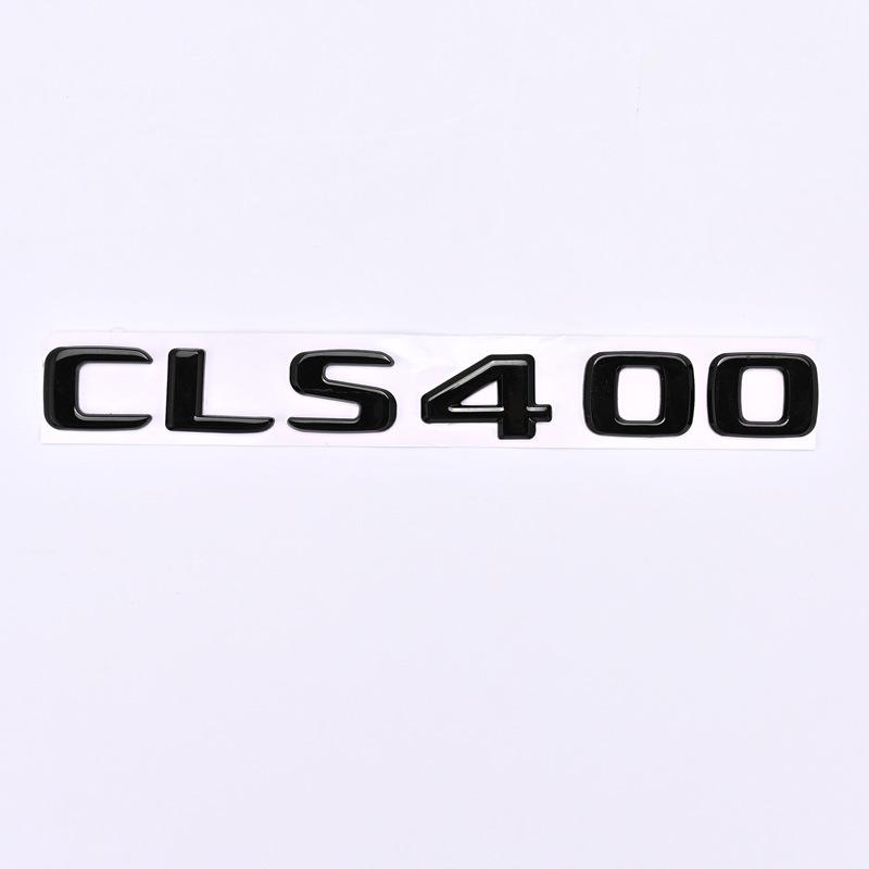 Compatible Rear Emblem Number Stickers for Mercedes-Benz CLS260, CLS300, CLS320, CLS350