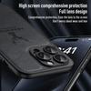 Luxury Cloth Leather Texture Deer Head Pattern Case For iPhone 16 15 14 13 12 11 Pro X XR XS Max 7 8 Plus Shockproof Soft Cover