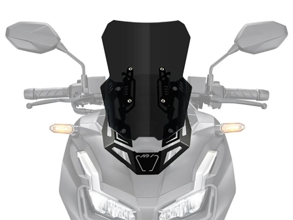 Honda ADV160 '22-'24 Front Windshield Deflector - Acrylic Accessory.