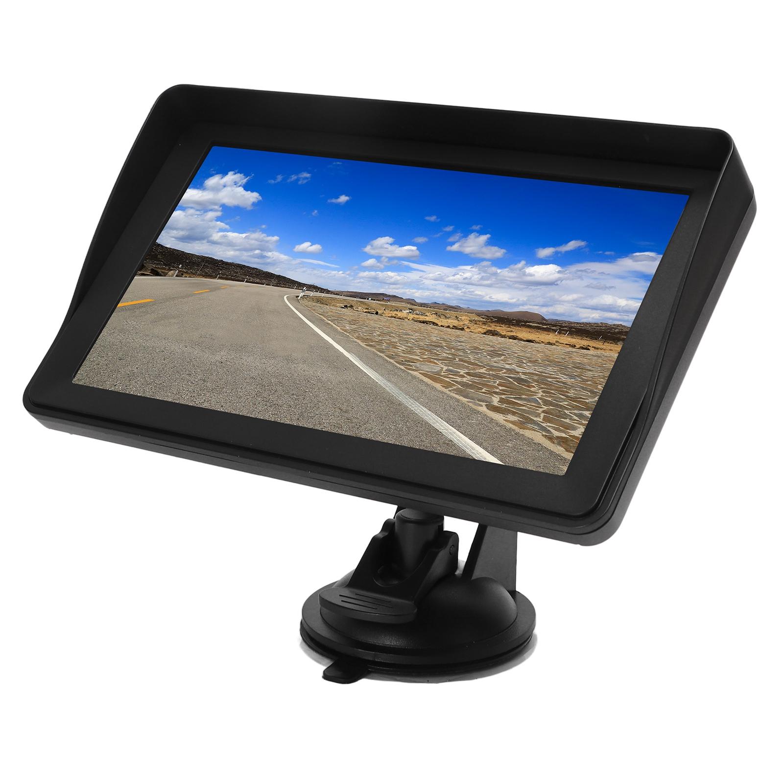 

7-дюймова GPS-навігація Голосові підказки 3D-навігація Підказка зображенням приладу Планування маршруту FM-трансмітер