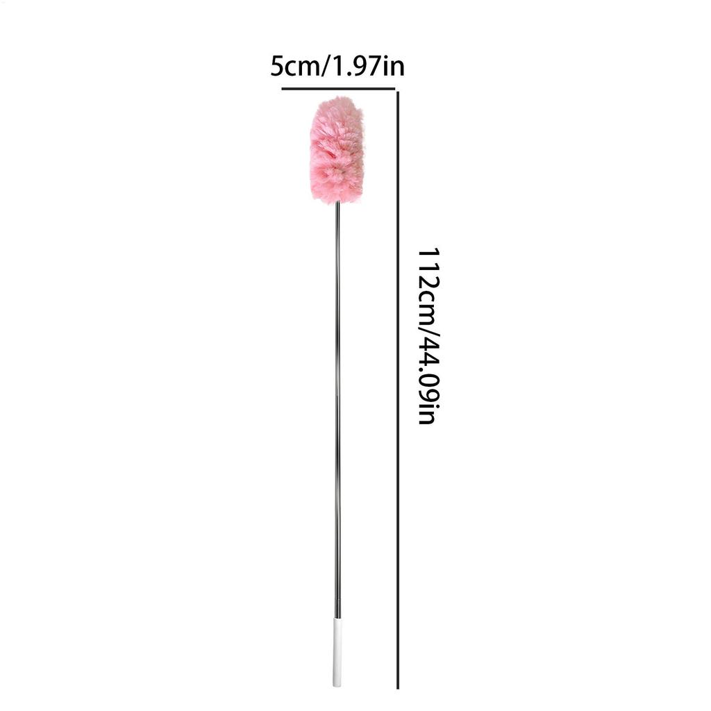 Dusting Wand Extendable Cleaning Tools Heavy-Duty Reusable Brush Mop Cleaner For Ceiling Floor Dorm Keyboard Car Barber Pet