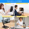 Tablet Smartphone iPad PC Tablet Tablet Bed No Floor Tabletop Foldable Fixed Arm for Multiple Japanese Instruction Manual [2023 Improved/Super Stable]