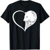 Polar Bear Shirts For Women Girls Boys Girls Heart Cute Polar Bear Cotton Men T Shirt