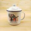 OLOEY Retro Double Enamel Mug