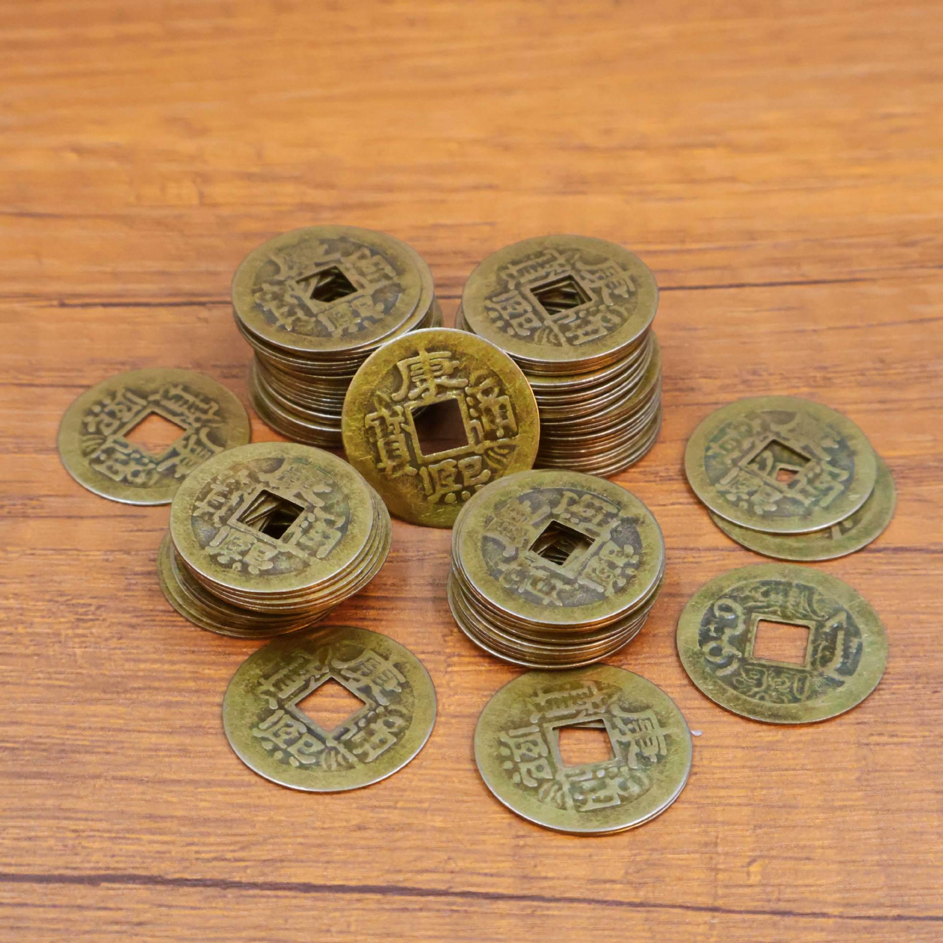 

Антикварные медные монеты Пяти Императоров - Латунные декоративные металлические изделия