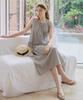 LUSIDA Mood Shirred Sleeveless Dress_2 Colors