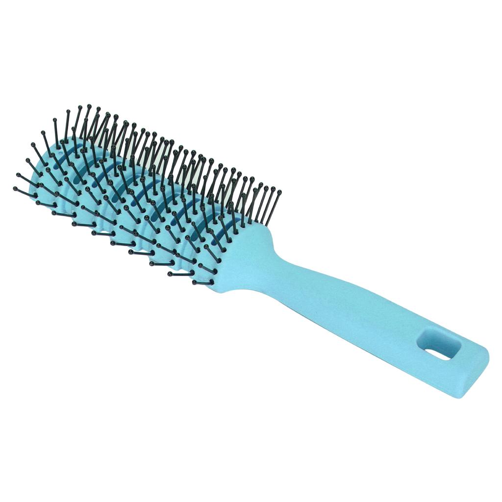 Detangling Hair Brush ABS Anti Static Non Slip Vented Massage Hair Brush with Hanging Hole for Hair Care