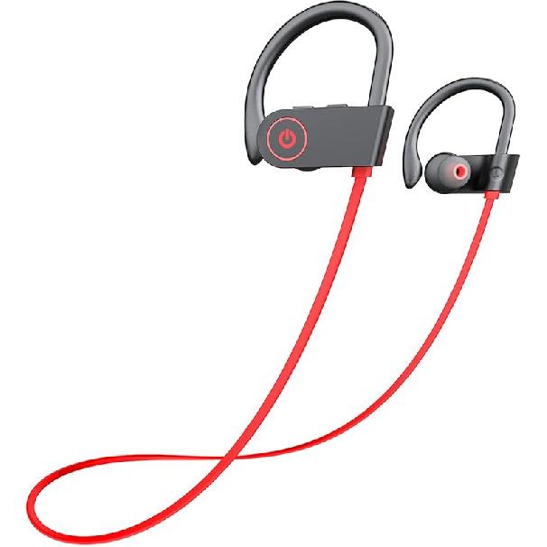 Boean Bluetooth Headphones Wireless Earbuds Bluetooth 5.3 Running Headphones IPX7 Waterproof Earphones with 16 Hrs Playtime Stereo Sound Isolation