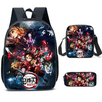 Backpack, Various Styles, Cartoon Heat Transfer, Digital Printing, Backpack, Large-Capacity Student Schoolbag