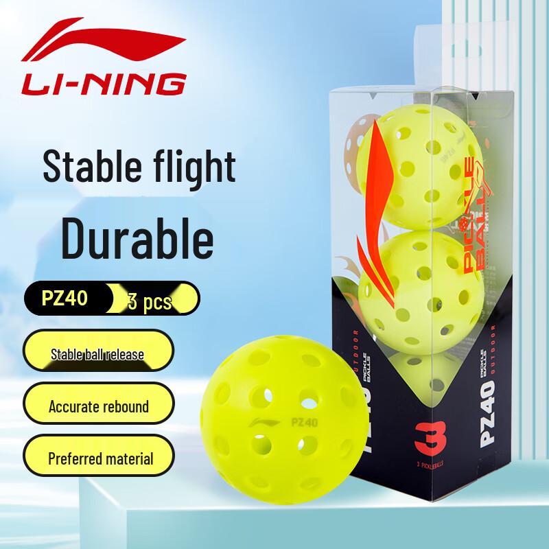 Li-Ning Pickleball PZ40 Competition Balls