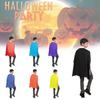 Short Kids Halloween Cloak For Stage Performance And Cosplay In Vibrant Colors