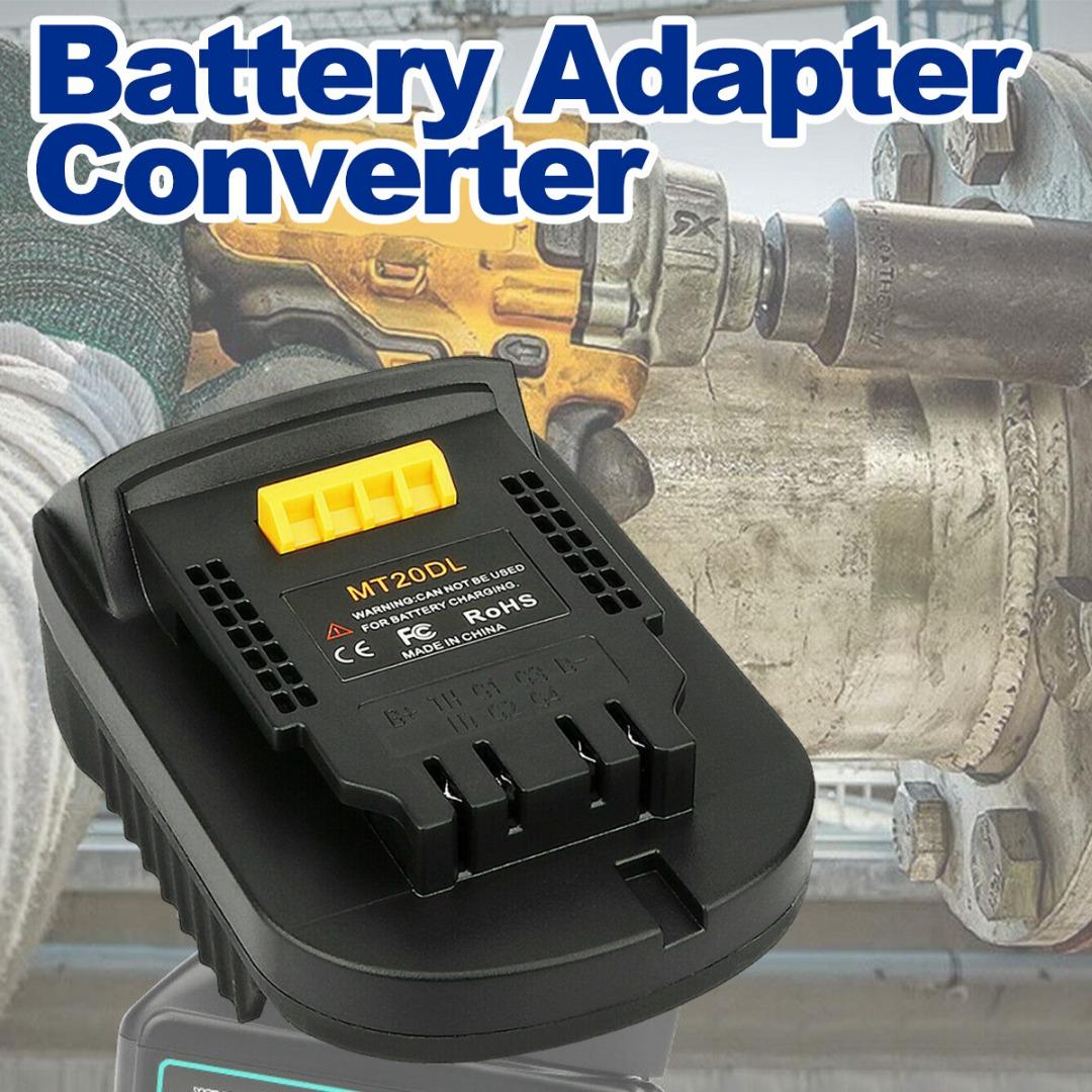 

Адаптер аккумуляторной батареи PDTO для Makita 18V BL1830 BL1860 для электроинструмента DeWalt 18V