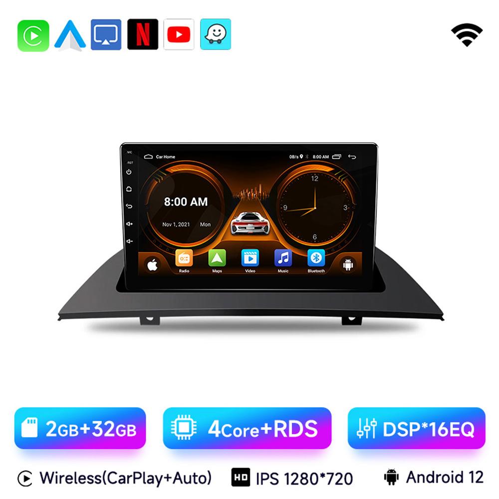JIUYIN  Car Radio For BMW X3 E83 2003-2011 wireless CarPlay Android Auto Multimedia car intelligent screen systems display 2din