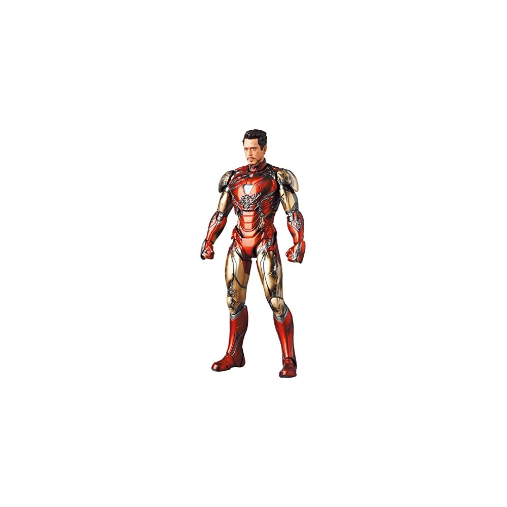 MAFEX Iron Man Mark 85 Battle Damage Action Figure 160mm Non-Scale Painted Collectible