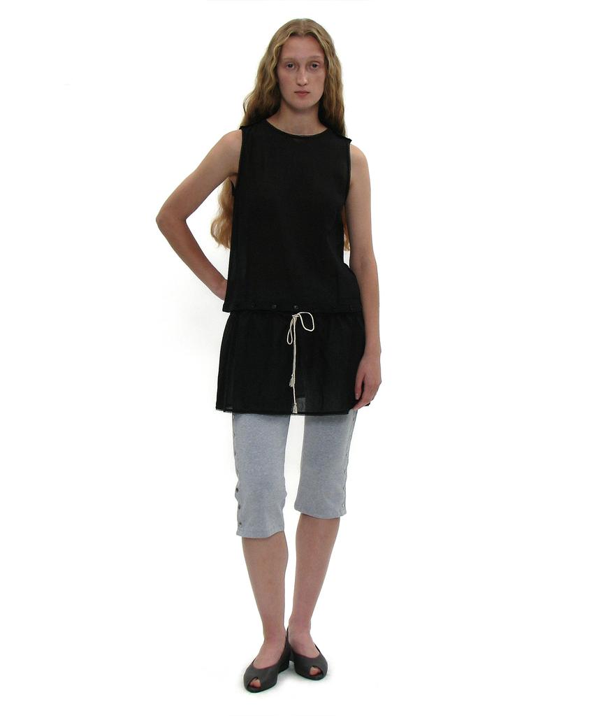 PARTIMENTO WOMEN 2 In 1 Transform Mini Dress_Black