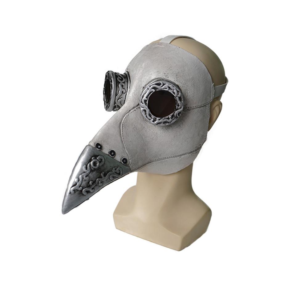 Plague Doctor Party Masks Halloween Medieval Long Nose Beak Mask Steampunk Props Headgear