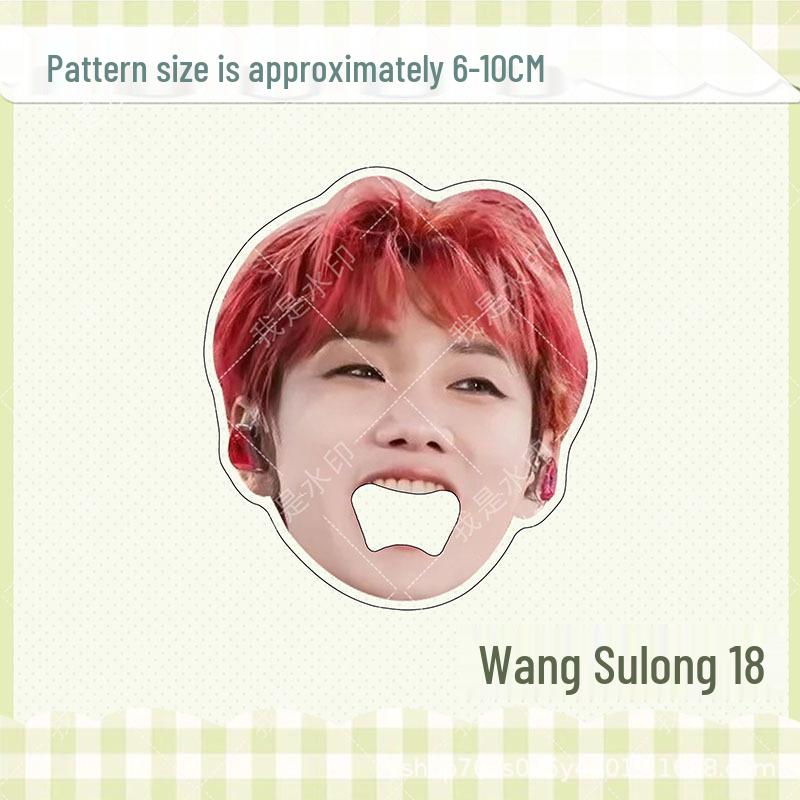 Wang Sulong Akryl Konsertstil Rolig Stor Mun Magnetisk Flasköppnare Magnet