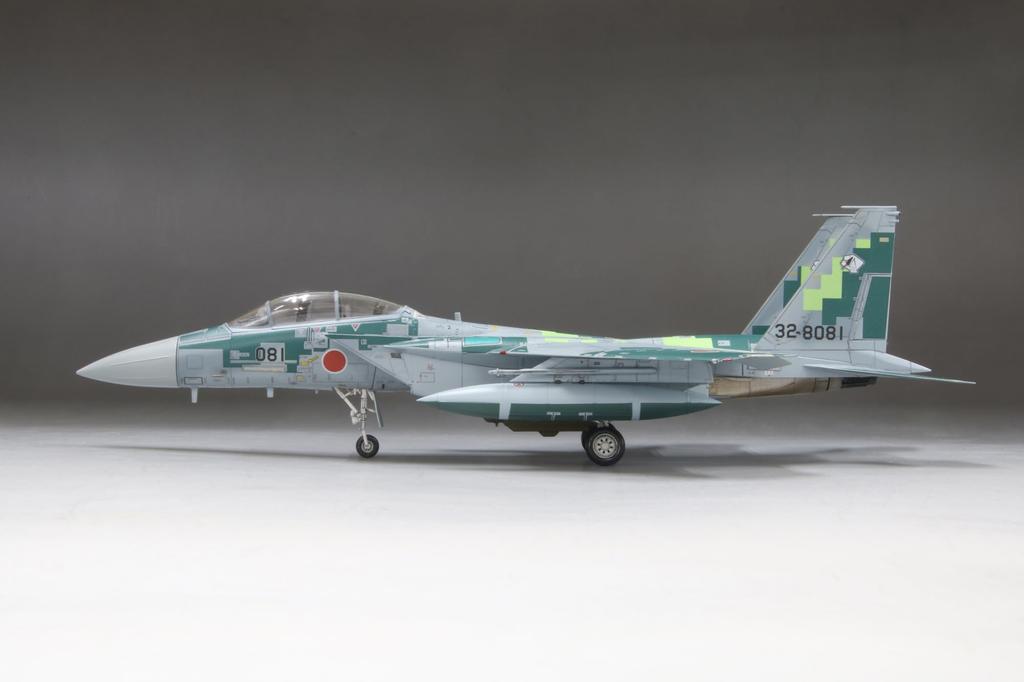 Fine Molds Düsenflugzeug Japanische Luftwaffe Digitaler Kunststoff FK05 1/72 Serie, Selbstverteidigung F-15DJ Aggressor, Tarnung, Grün, Modell, (Flugzeug)