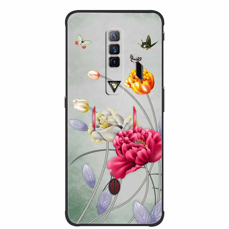 For ZTE Nubia Red Magic 7 Cases 7Pro Fashion Soft TPU Silicone Back Cover For Redmagic 7 Pro Phone Cases Shockproof Fundas 2022