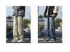 Retro Amerikanische Herren Locker Geschnittene Straight-Leg High Street Jeans