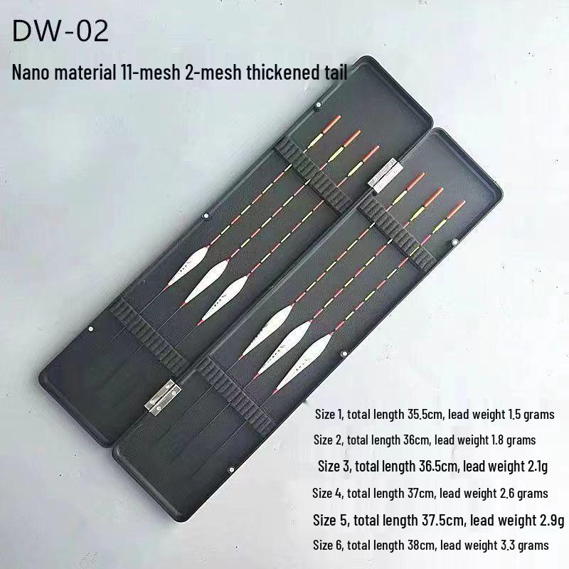 Набор высокочувствительных светящихся поплавков для ловли на диких водоемах