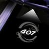 2Pcs LED Car Door Welcome Courtesy Projector Ghost Shadow Lights For Peugeot 407 2004 Y 2005 2006 2007 2008 2009-2012 Accessories