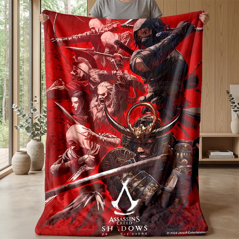 As Roma Theme blanket Soft Flannel Blanket Plush Throw Blanket Cozy Sofa Bed Blanket for Home Decor