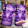 Phone Case: 2D Flat Samsung Galaxy A34 A35 M05 M06 S20 S22 S21 FE Plus 5G Protective Case, Heart Double Bear, Perfect Christmas and Halloween Holiday