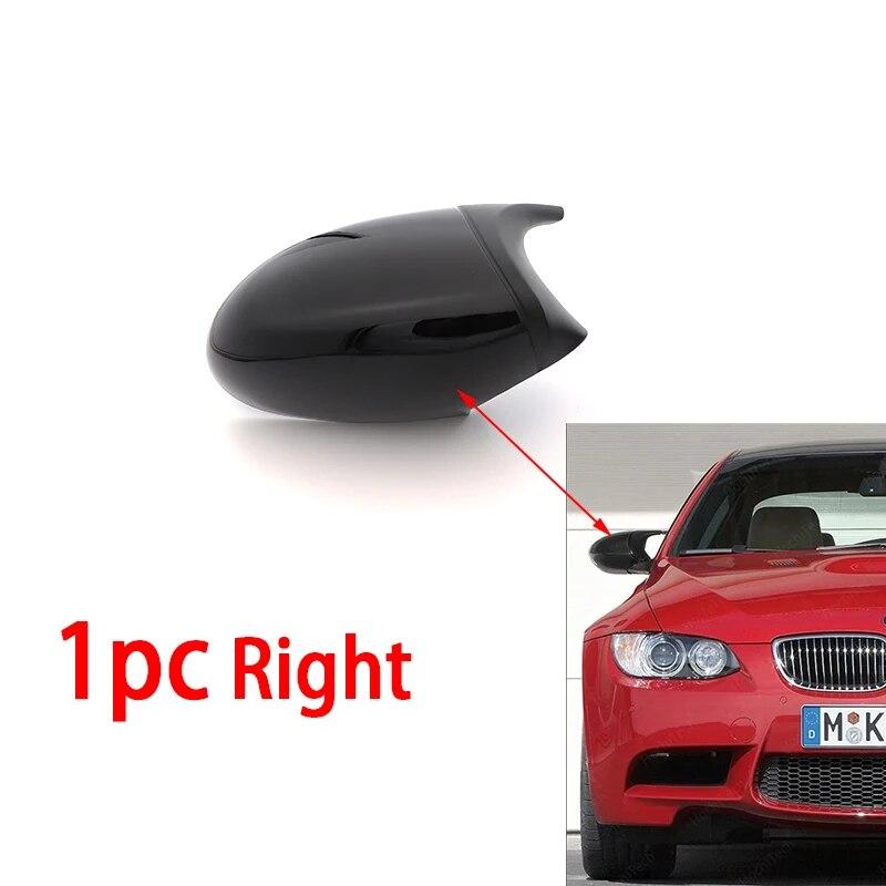 Kohlefaser-Look, schwarze Rückspiegel-Abdeckkappen für E90, E91, M3-Stil, Abdeckung E81, E82, E87, E88, für BMW 1er, 3er-Serie, E92, E93