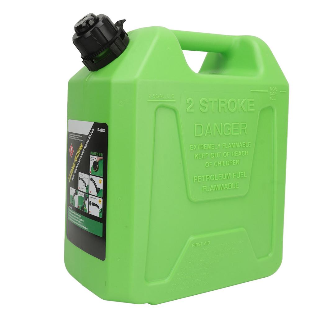 Tanque de Armazenamento de Óleo Combustível 10L Estático Livre À Prova de Choque Desligamento Automático Seguro Portátil Tanque de Gasolina para RV Camper SUV Lancha