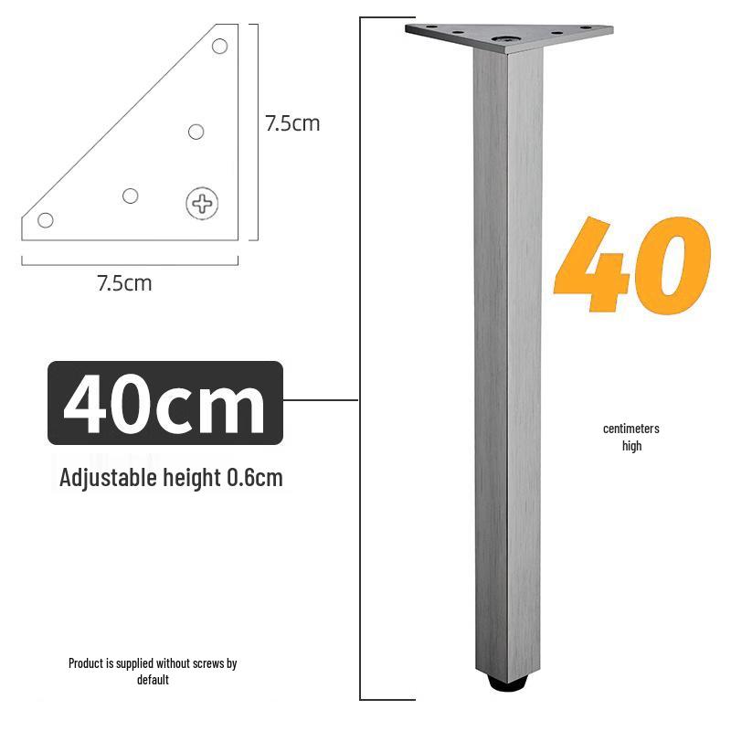 Triangular Aluminum Alloy Adjustable Sofa and Cabinet Legs