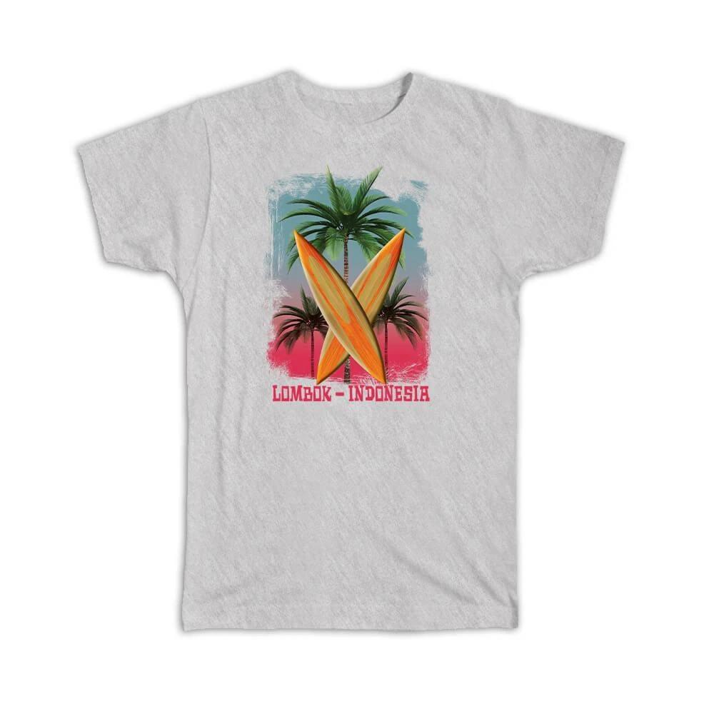 Gift T-Shirt : Surf Board Lombok Indonesia M