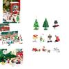 Christmas Countdown Blind Box Advent Calendar Building Blocks Gift Set For Kids