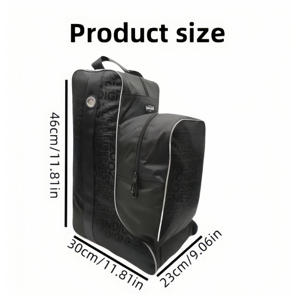 Horse Riding Equipment Tall Boots Carrier Bag Waterproof Oxford Cloth with Handle for Equestrian Travel