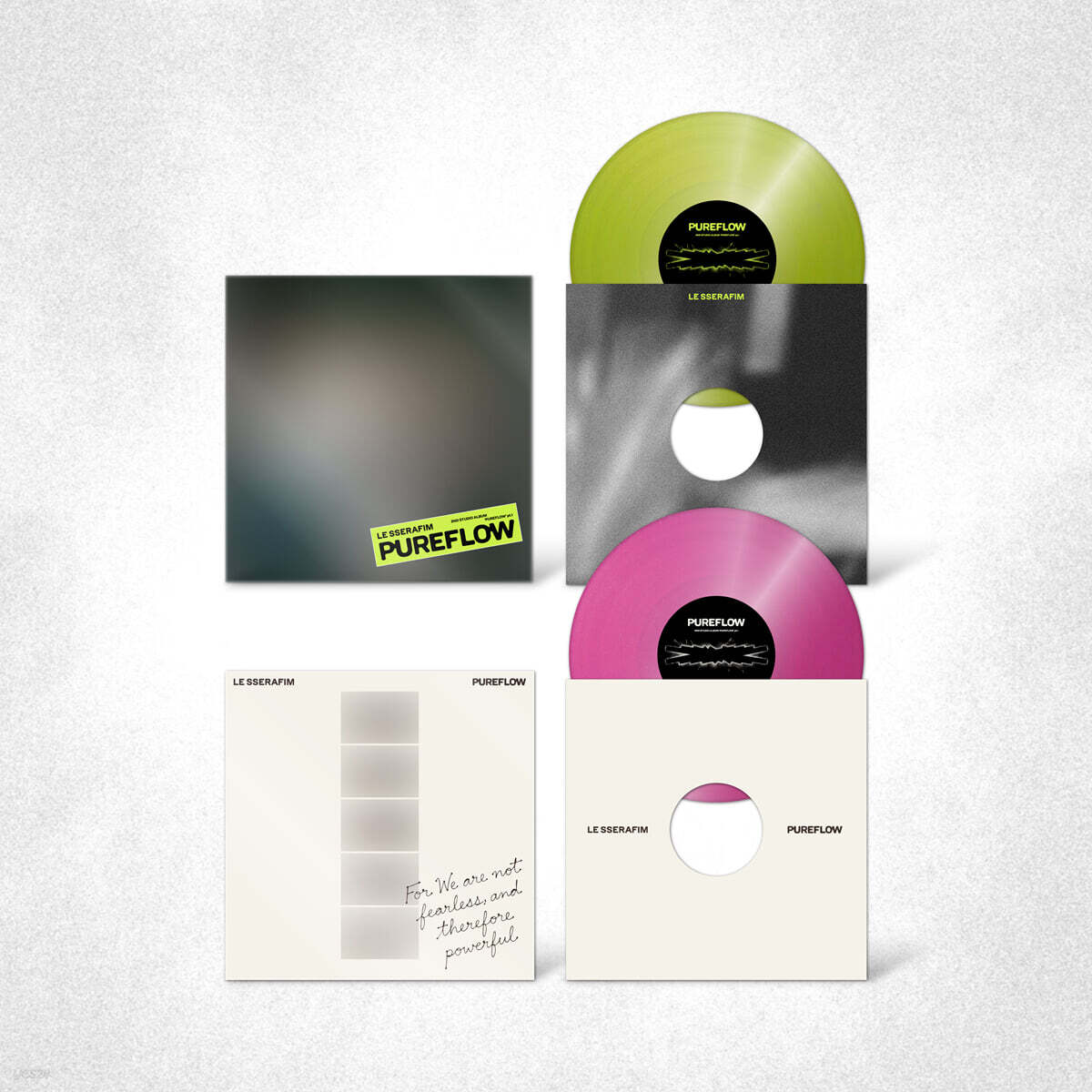 

[Pre-Order] LE SSERAFIM PUREFLOW Kpop Album Photocard Official LP Random Version LP Random 1 out of 2