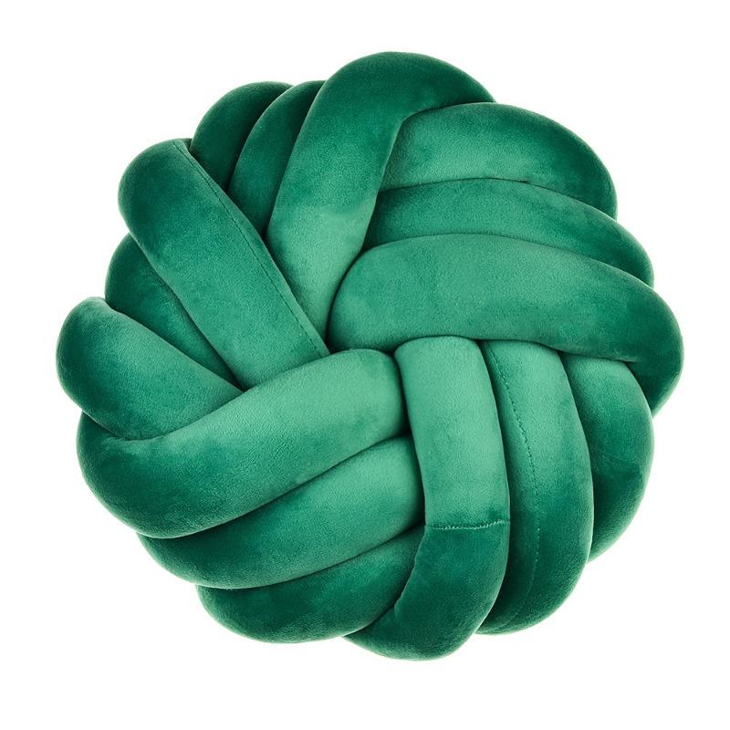 Round Handmade Knot Pillow Cushion Art Home Decor Pillows for Bed Pillows DIY Throw Pillows for Couch Sofa Bedroom Christmas Birthday Festival Gift