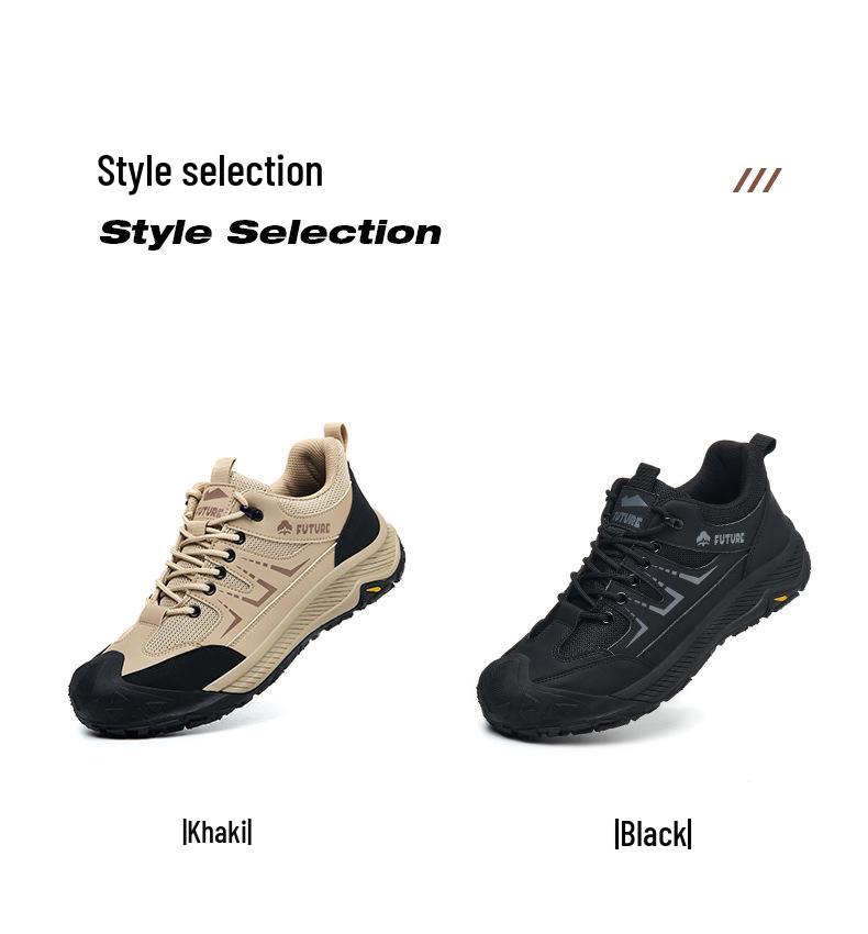Men's Summer Breathable Steel Toe Safety Work Shoes - Anti-smash, Anti-puncture, Insulated for Construction Sites