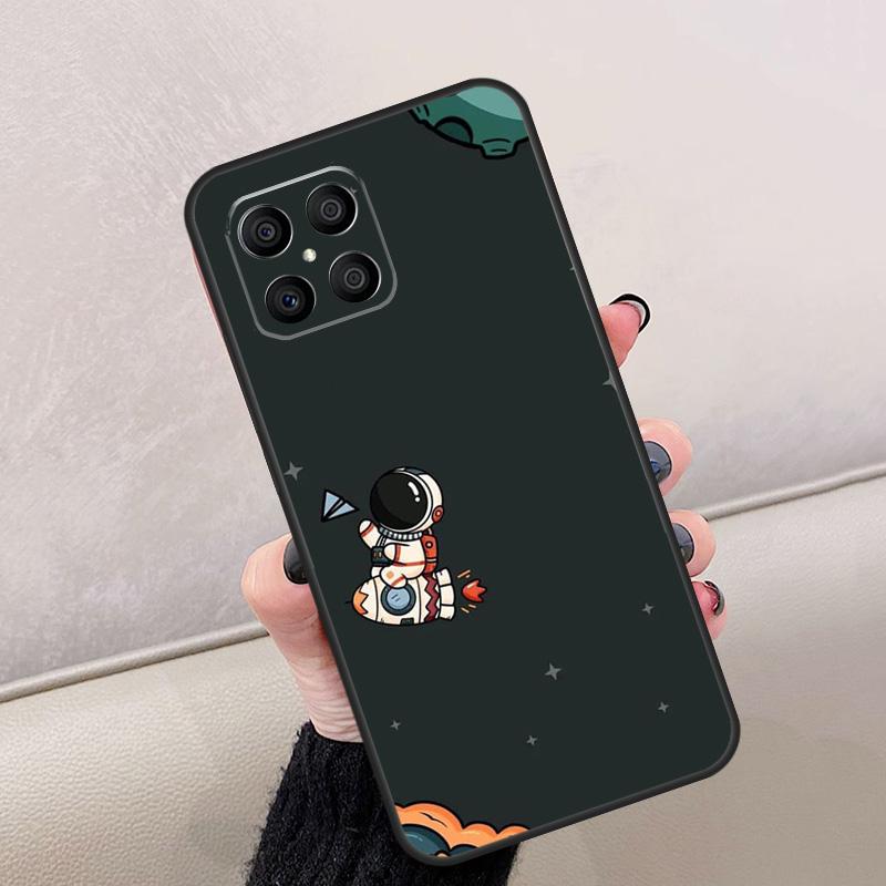 

Space Aesthetic Spaceman Astronaut For Honor Magic 7 6 5 8 Pro Case For Honor 200 Lite 400 70 50 X8c X8b X9a X9b X9c X9d Win RT Honor Win