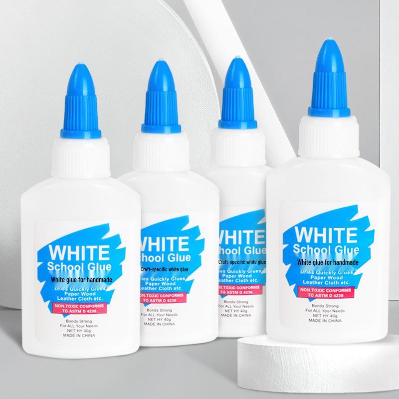40ML Eco-friendly White Craft Glue for Students and DIY, Ideal for Woodworking Projects White