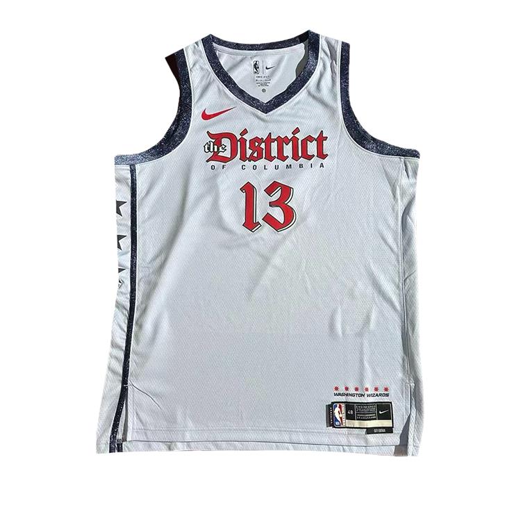 

Nike НБА Пул Вашингтон Уизардс Фан Эдишн Графический принт Круглый вырез Без рукавов Баскетбольная майка Мужская майка FQ4396-407 XL