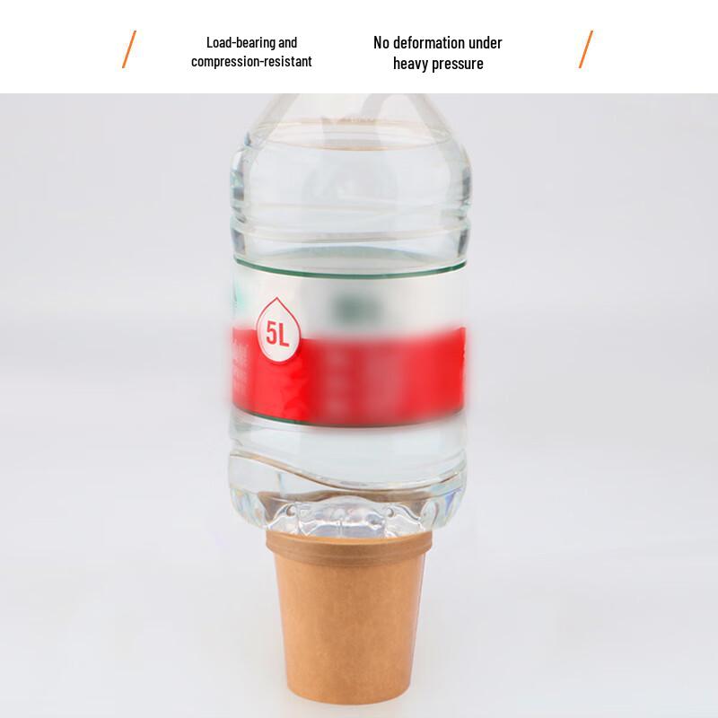 Disposable Kraft Paper Takeaway Bowl with Lid